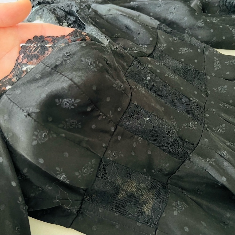 🍋 For Love and Lemons Natalie Dress in Black - Picture 11 of 16